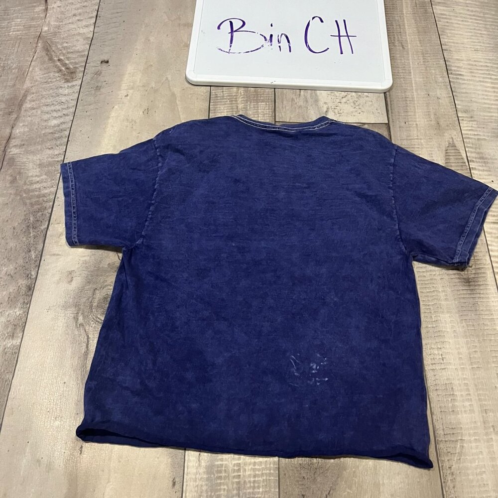 Fifth Sun 100% Cotton Mineral Wash Butterfly Flowers Celestial Crop T-Shirt S - Picture 6 of 6